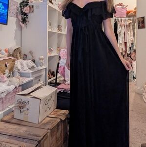 Jean Paul Gaultier Black Gown Dress